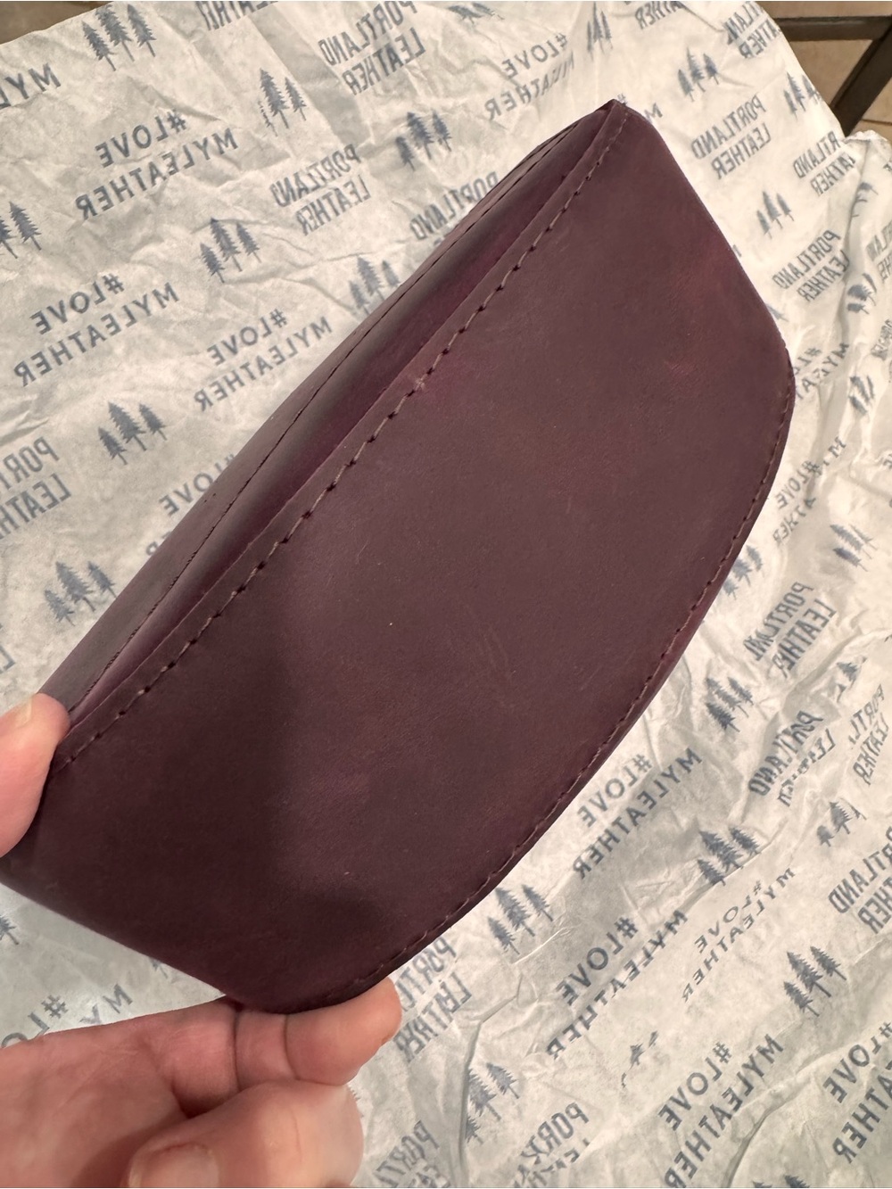 Portland Leather Larkspur Small Monaco Crossbody - Picture 8 of 8